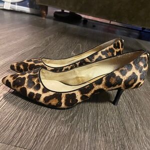Michael Kors Leopard Print 2" Heel | Size 5.5